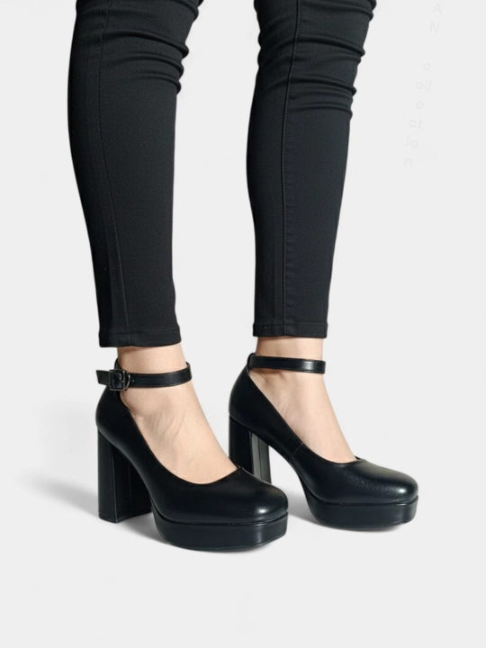 Женские туфли на удобном каблуке, 9 см, на устойчивом каблуке, для праздников и офиса - 