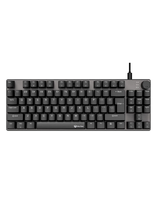 Игровая клавиатура MK008 Pro, MeeTion, механикическая, TKL 87 клавиш, с подсветкой