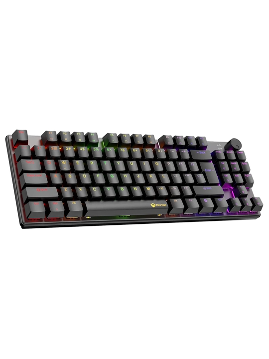 Игровая клавиатура MK008 Pro, MeeTion, механикическая, TKL 87 клавиш, с подсветкой