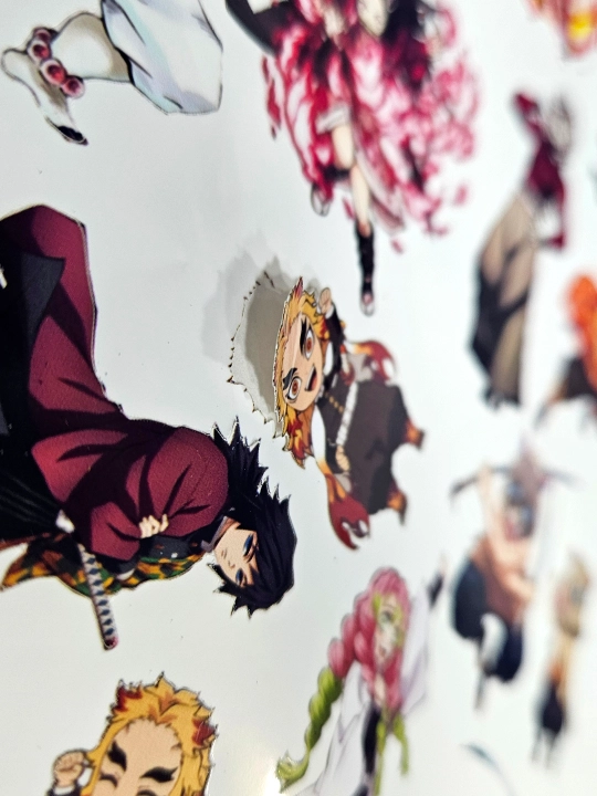 Anime vinil stikerlari