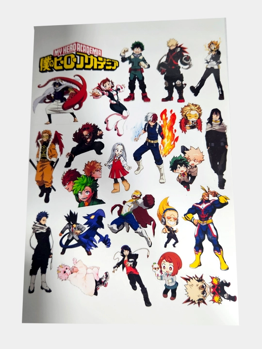 Anime vinil stikerlari - 