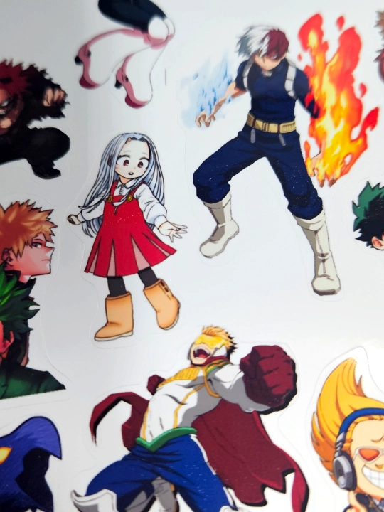 Anime vinil stikerlari