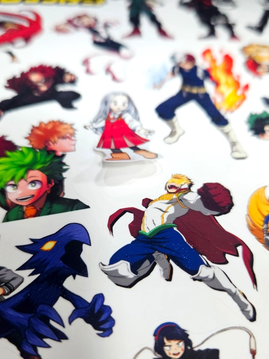 Anime vinil stikerlari