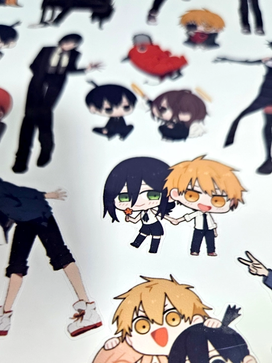 Anime vinil stikerlari