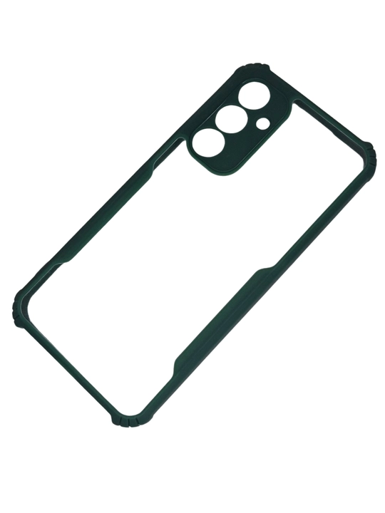 Samsung modellari uchun kuchaytirilgan ramkali shaffof smartfon himoya g‘ilofi