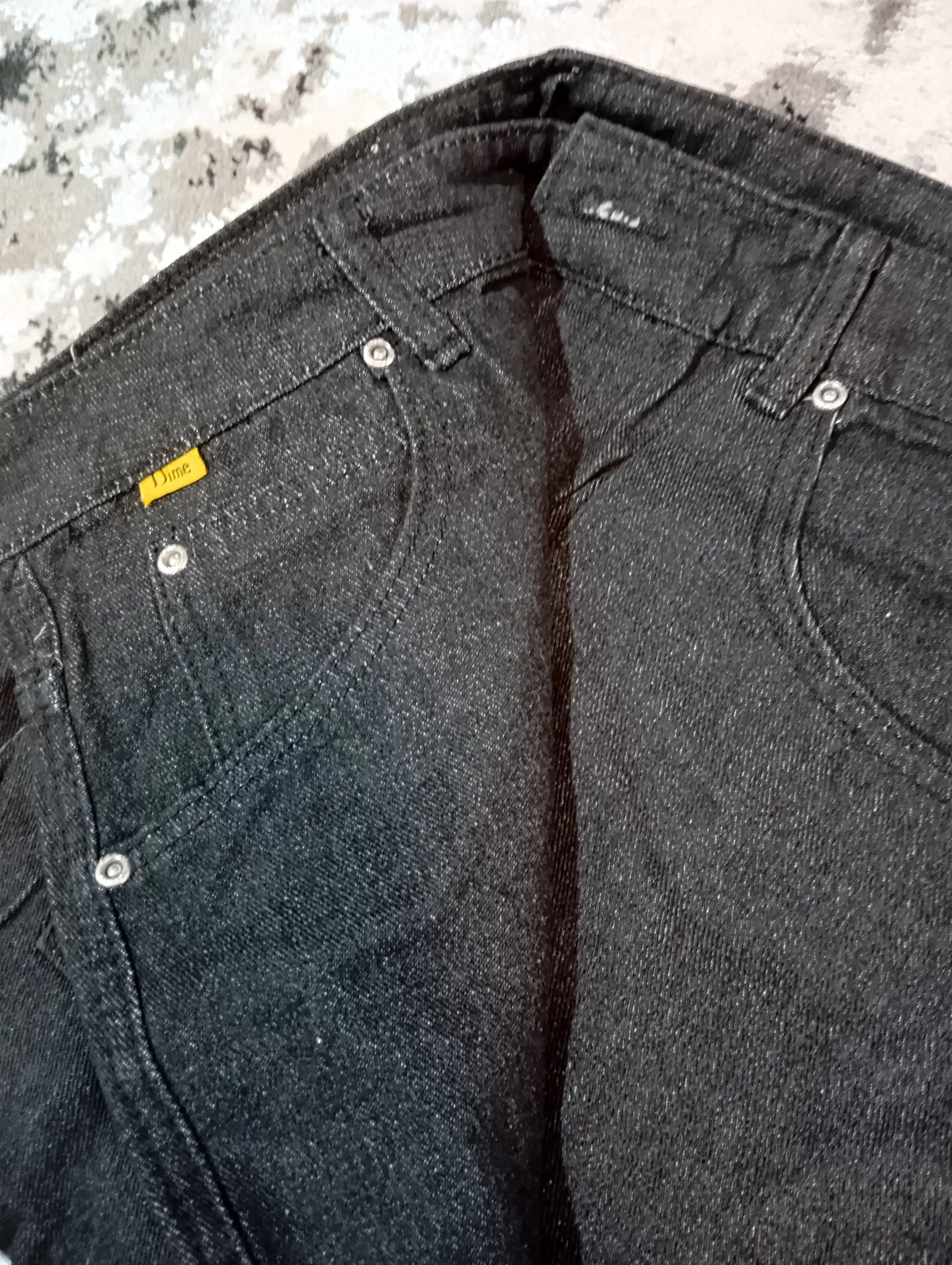 Keng baggi jinsi shimlar Dime, erkaklar, ayollar va o‘smirlar uchun, o‘lchamlari S-XXL