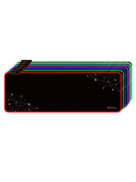 Игровой коврик для мыши PD121 с RGB-подсветкой, увеличенный