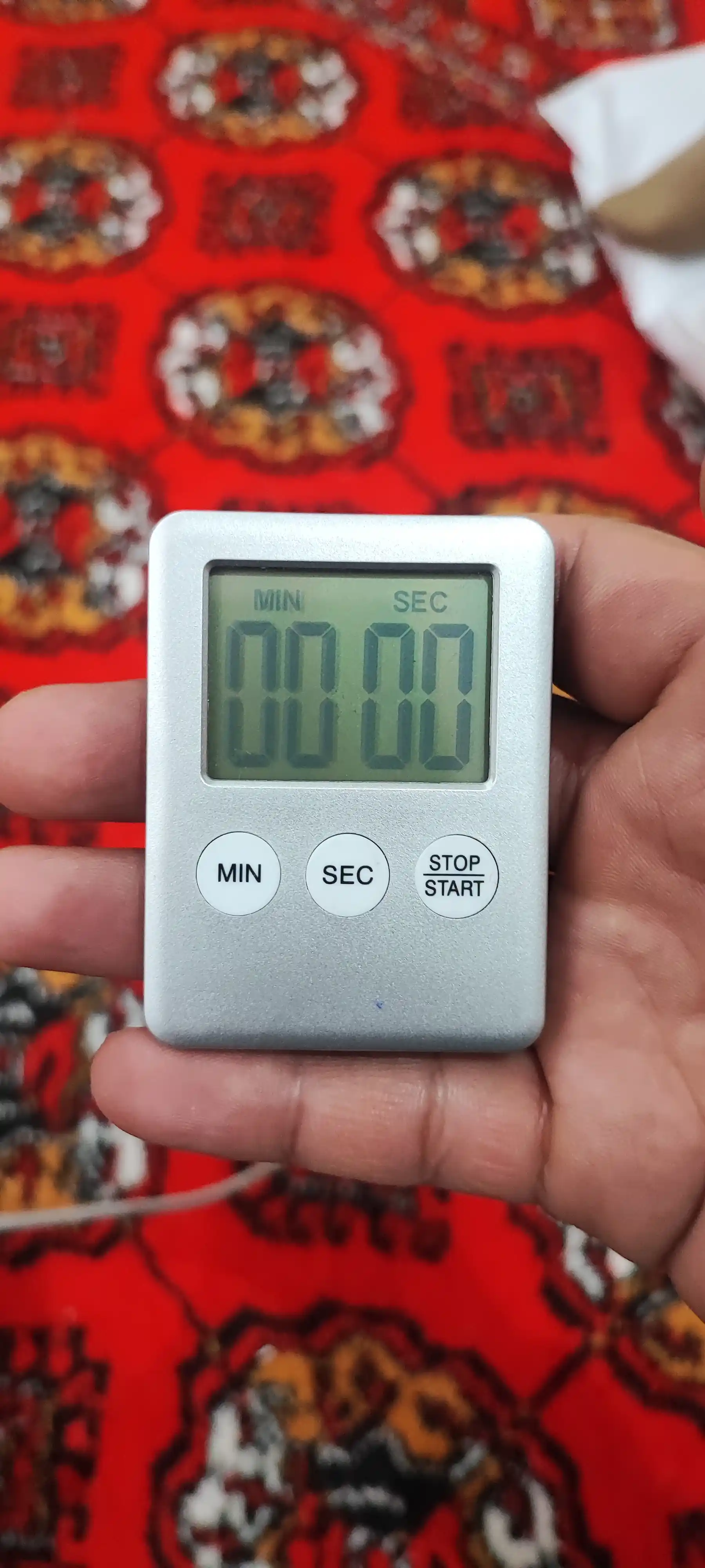 Pishirish uchun magnitli oshxona taymeri, raqamli sekundomer