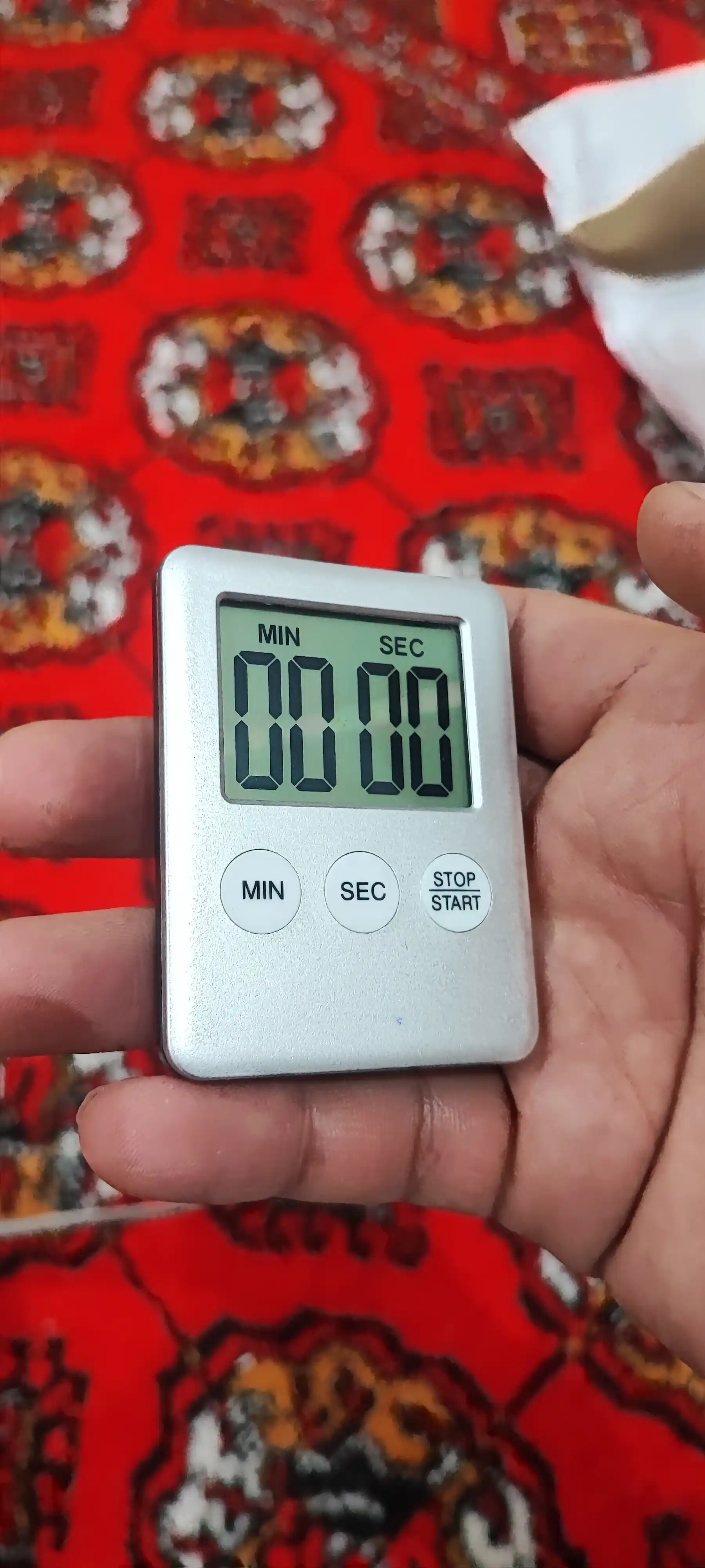 Pishirish uchun magnitli oshxona taymeri, raqamli sekundomer