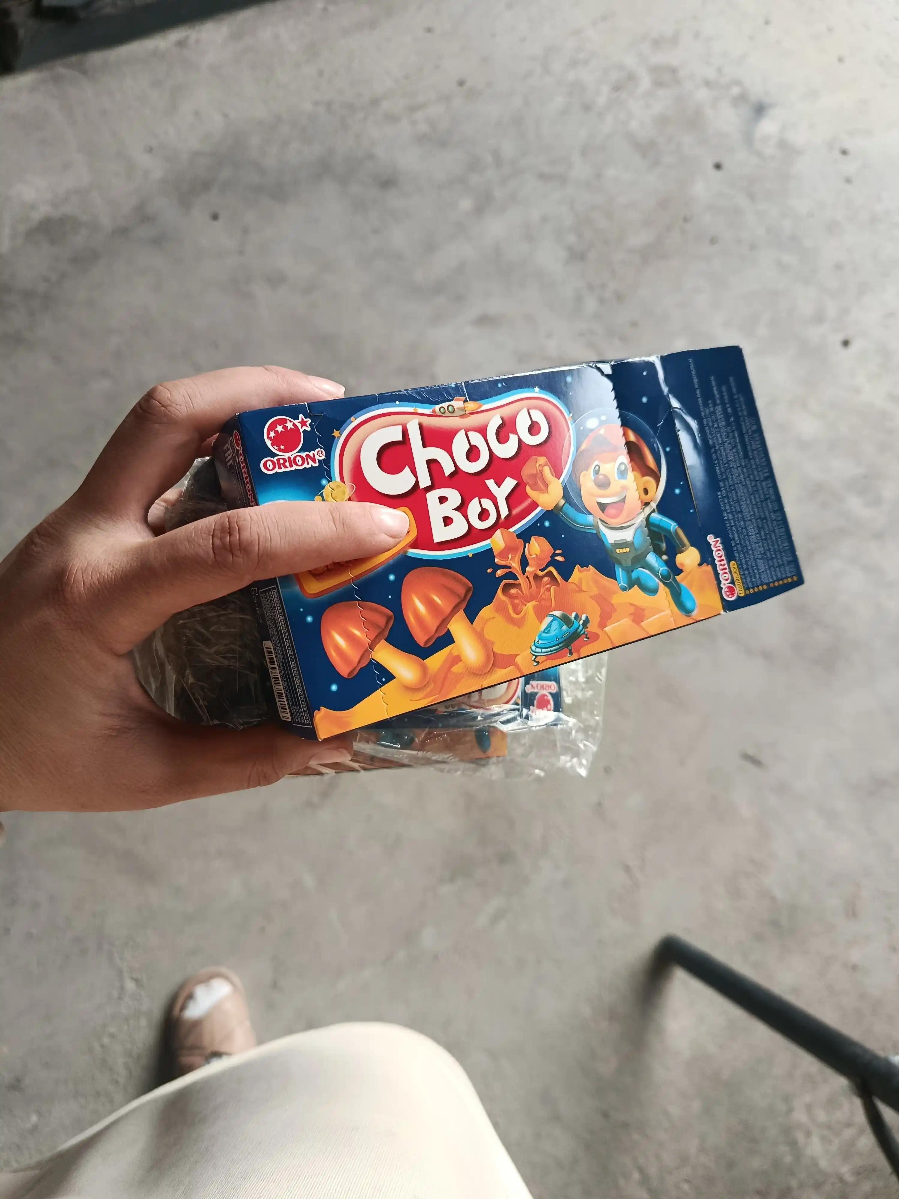 Orion Choco Boy Karamel pechenesi, 30 dona × 45 g × 4 qadoq