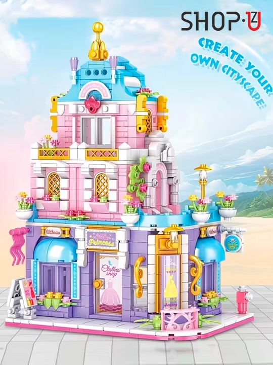 Конструктор 3D Lego, Мекка, Колизей, Бурдж Халифа, Эйфилева Башня, Тауэрский мост