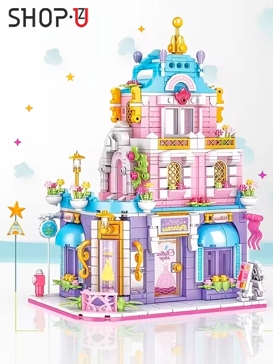 Конструктор 3D Lego, Мекка, Колизей, Бурдж Халифа, Эйфилева Башня, Тауэрский мост