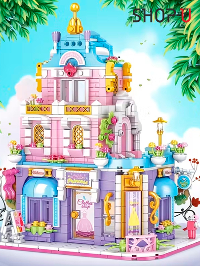 Конструктор 3D Lego, Makka, Kolizey, Burj Xalifa, Eyfil minorasi, Minora ko‘prigi - 