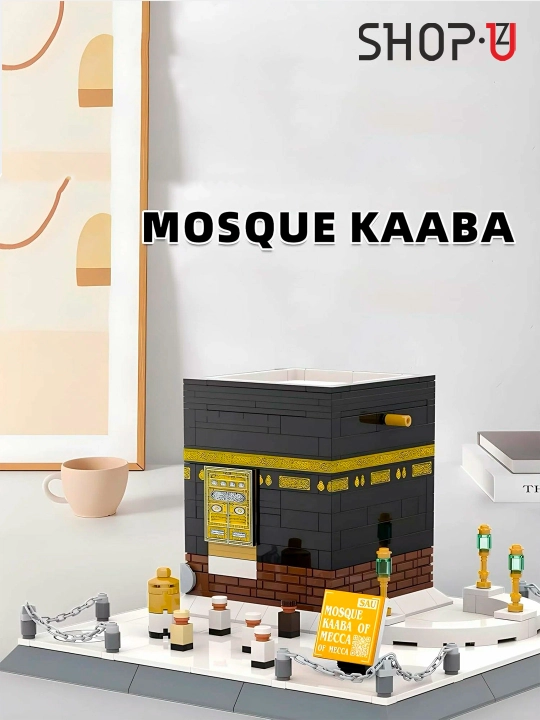 Конструктор 3D Lego, Makka, Kolizey, Burj Xalifa, Eyfil minorasi, Minora ko‘prigi - 