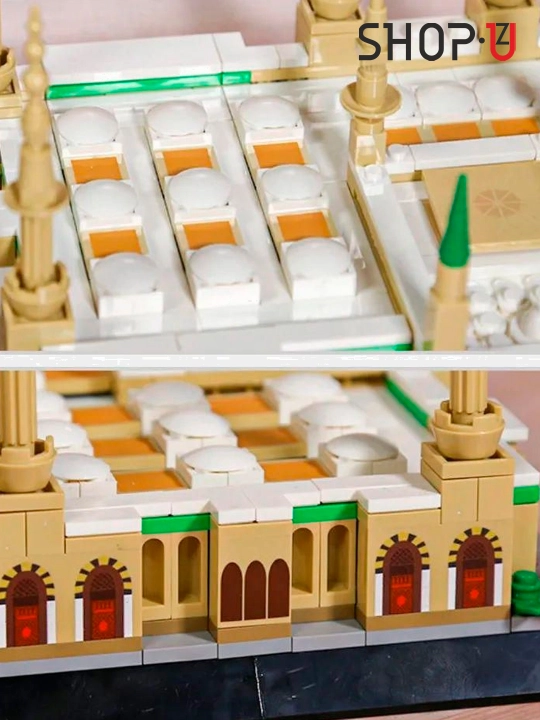 Конструктор 3D Lego, Makka, Kolizey, Burj Xalifa, Eyfil minorasi, Minora ko‘prigi