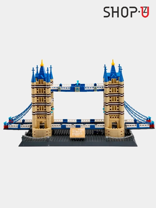 Конструктор 3D Lego, Makka, Kolizey, Burj Xalifa, Eyfil minorasi, Minora ko‘prigi