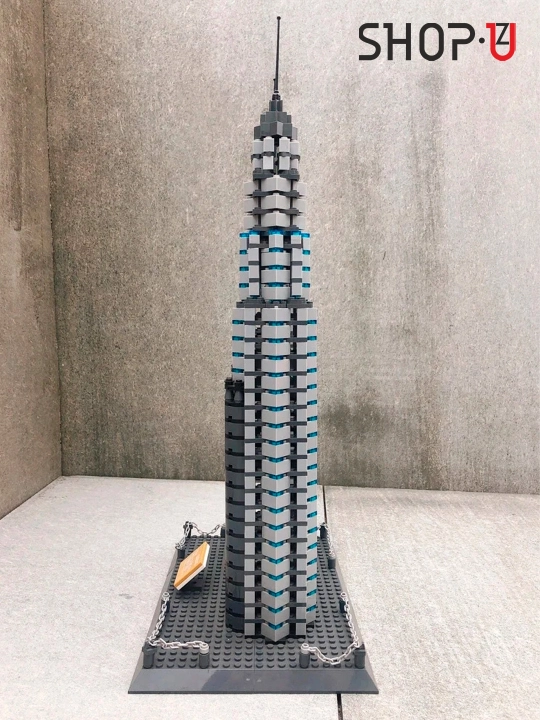 Конструктор 3D Lego, Мекка, Колизей, Бурдж Халифа, Эйфилева Башня, Тауэрский мост
