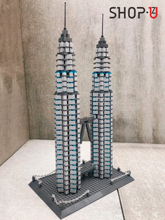 Конструктор 3D Lego, Мекка, Колизей, Бурдж Халифа, Эйфилева Башня, Тауэрский мост