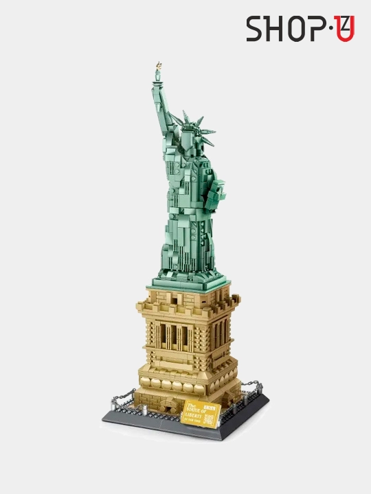 Конструктор 3D Lego, Makka, Kolizey, Burj Xalifa, Eyfil minorasi, Minora ko‘prigi