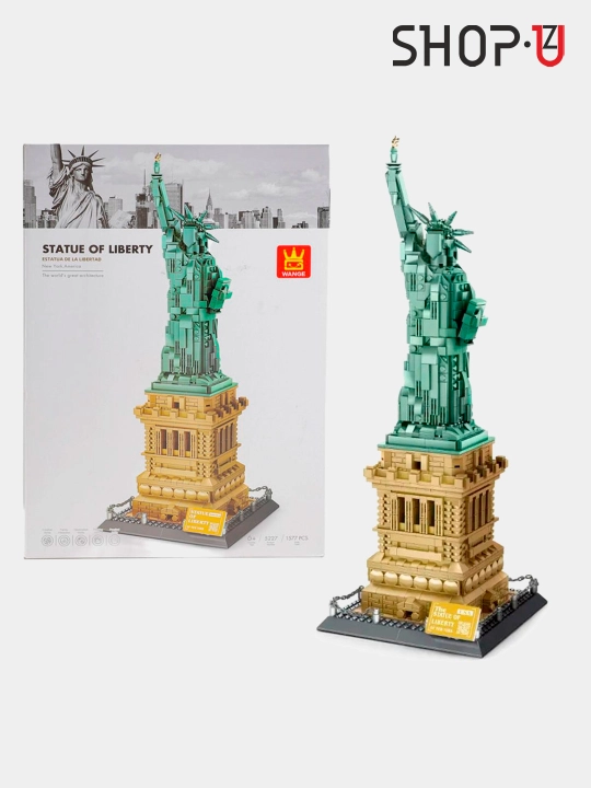 Конструктор 3D Lego, Makka, Kolizey, Burj Xalifa, Eyfil minorasi, Minora ko‘prigi