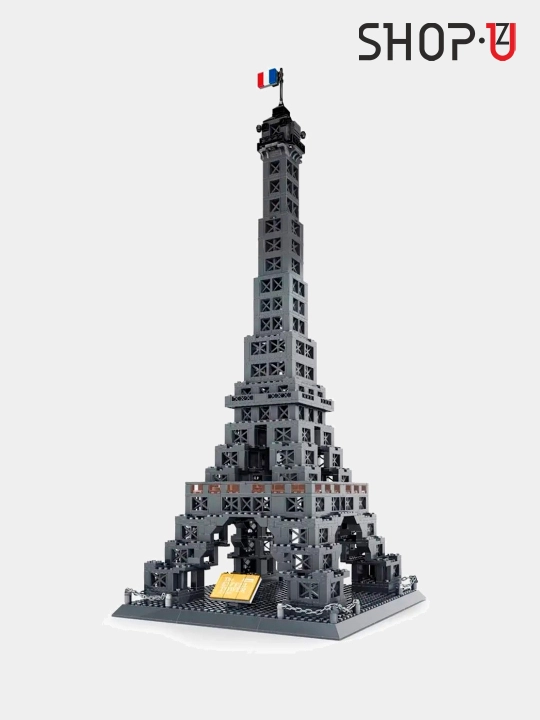 Конструктор 3D Lego, Мекка, Колизей, Бурдж Халифа, Эйфилева Башня, Тауэрский мост