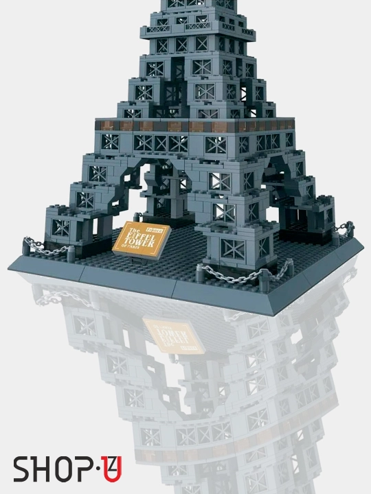 Конструктор 3D Lego, Мекка, Колизей, Бурдж Халифа, Эйфилева Башня, Тауэрский мост