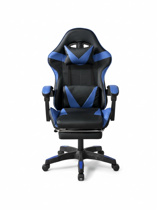 Gaming kreslo TOJIRBEK, kompyuter va ofis uchun, oyoq qo'ygichli o'rindiq