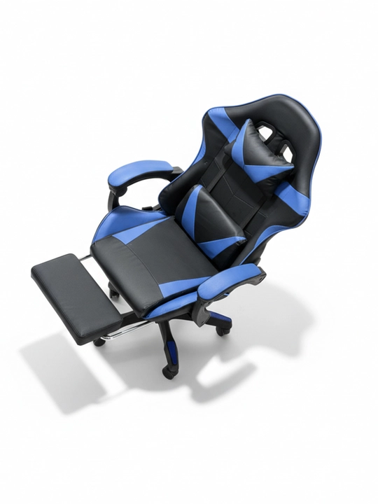 Gaming kreslo TOJIRBEK, kompyuter va ofis uchun, oyoq qo'ygichli o'rindiq