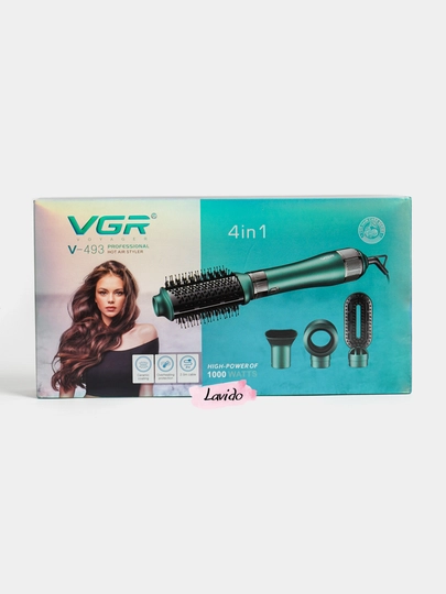 Professional soch quritgich VGR V-493 fen taroq 4 tasi 1 da, keramik qoplamali