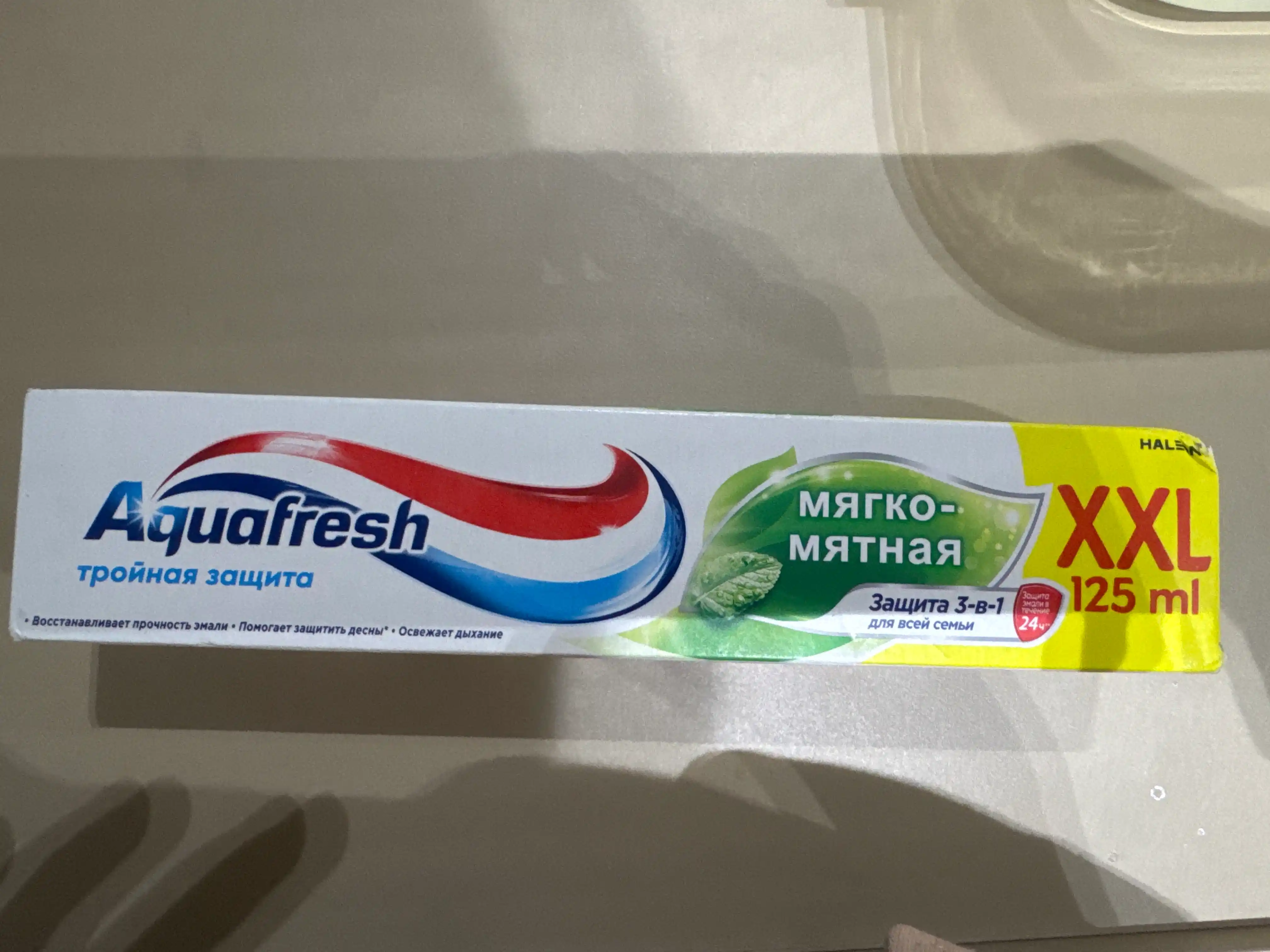 Зубная паста Aquafresh, мягко-мятная, 125 мл