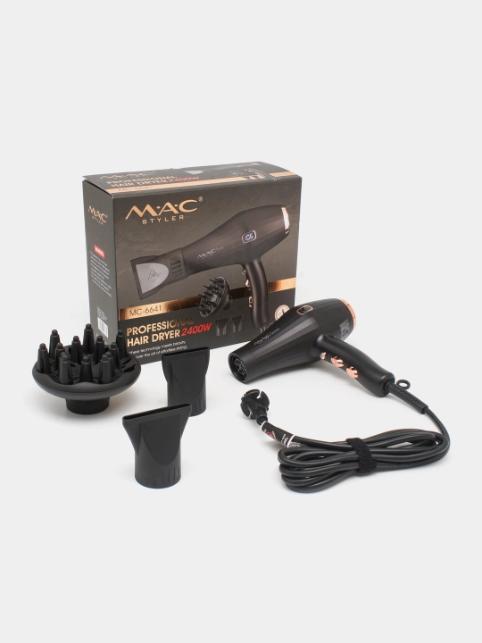 Профессиональный фен для сушки и укладки волос Mac-Styler MC-810, MC-811, MC-812