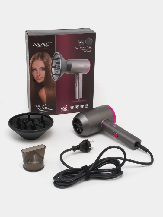 Профессиональный фен для сушки и укладки волос Mac-Styler MC-810, MC-811, MC-812