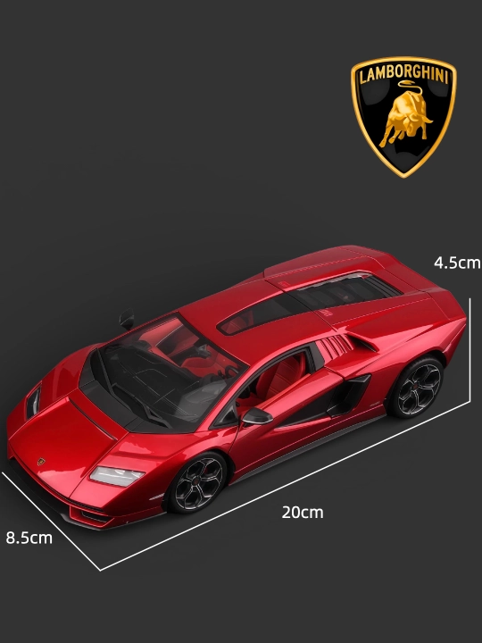 1:24 Lamborghini Countach metall model eshiklari ochiladigan