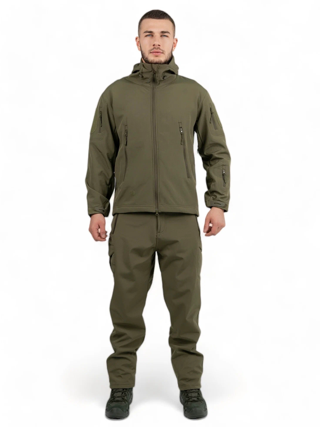 Taktik to'plam Softshell kurtka va shimlar, qishki, suv o'tkazmaydigan, izolyatsiyalangan