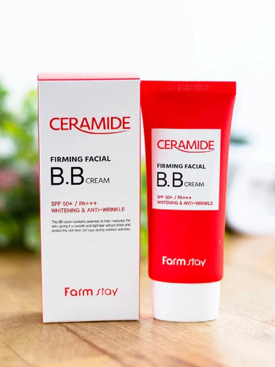 FARMSTAY BB Крем для Лица с Керамидами CERAMIDE BB CREAM SPF 50+/PA+++