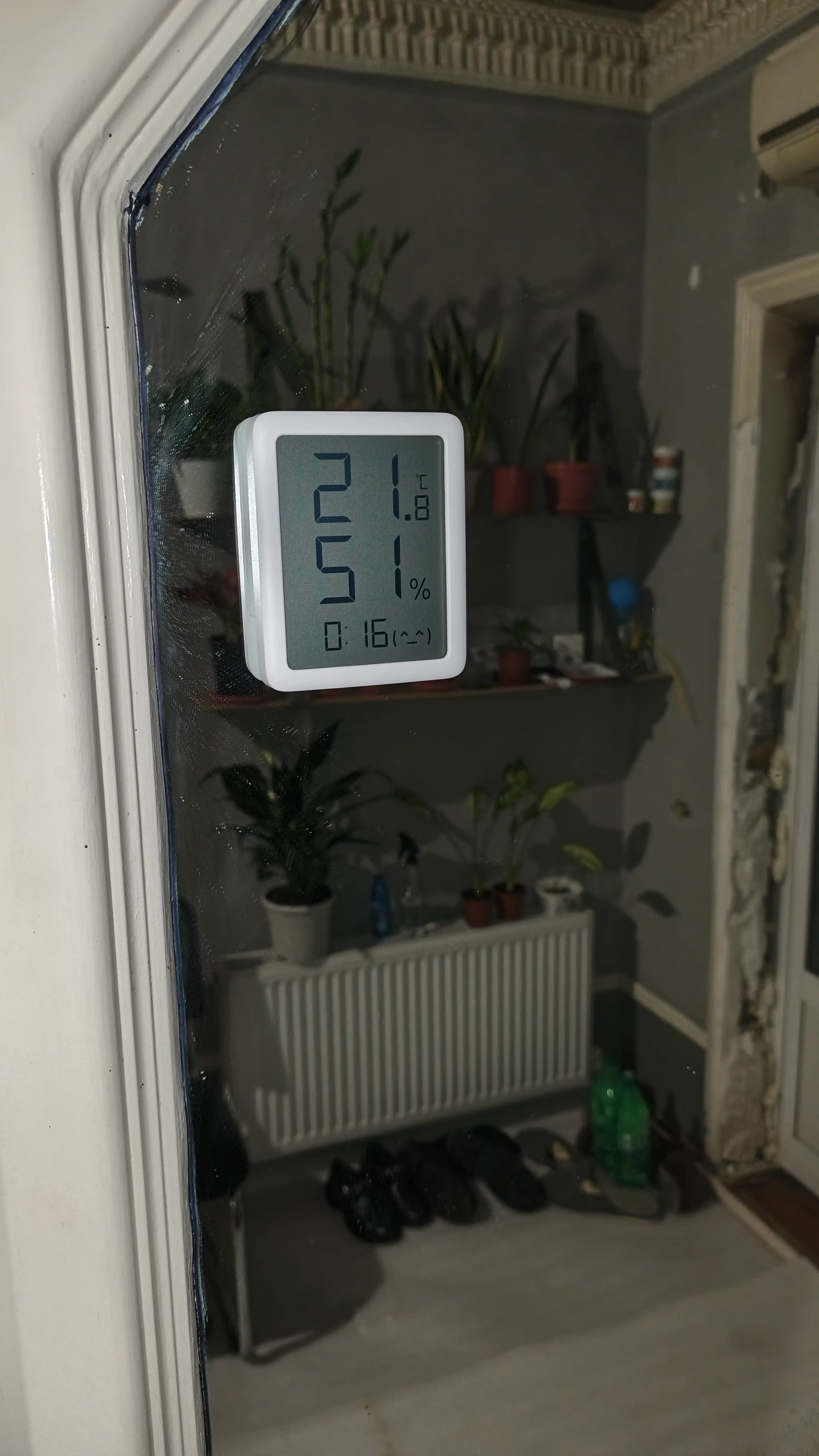 Namlik va havo haroratini o'lchash uchun termometr Xiaomi ob-havo stantsiyasi