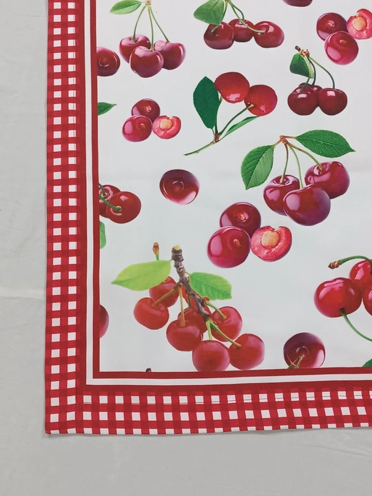 Dasturxon stol uchun, gulli naqshli bezakli oshxona dasturxoni, 130×180 sm, kundalik