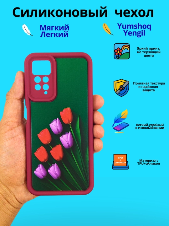 Чехлы для смартфонa Redmi Note 11 (4G), Note 11s
