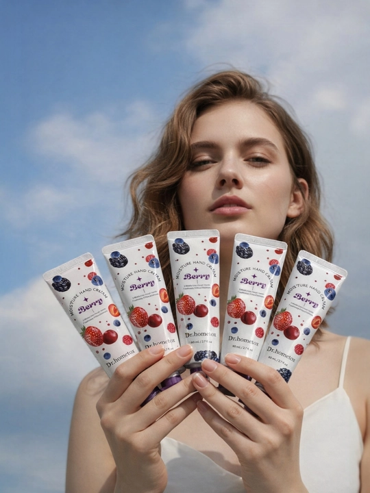 Qo'l uchun krem BERRY, mevalar ekstrakti bilan, 80 g
