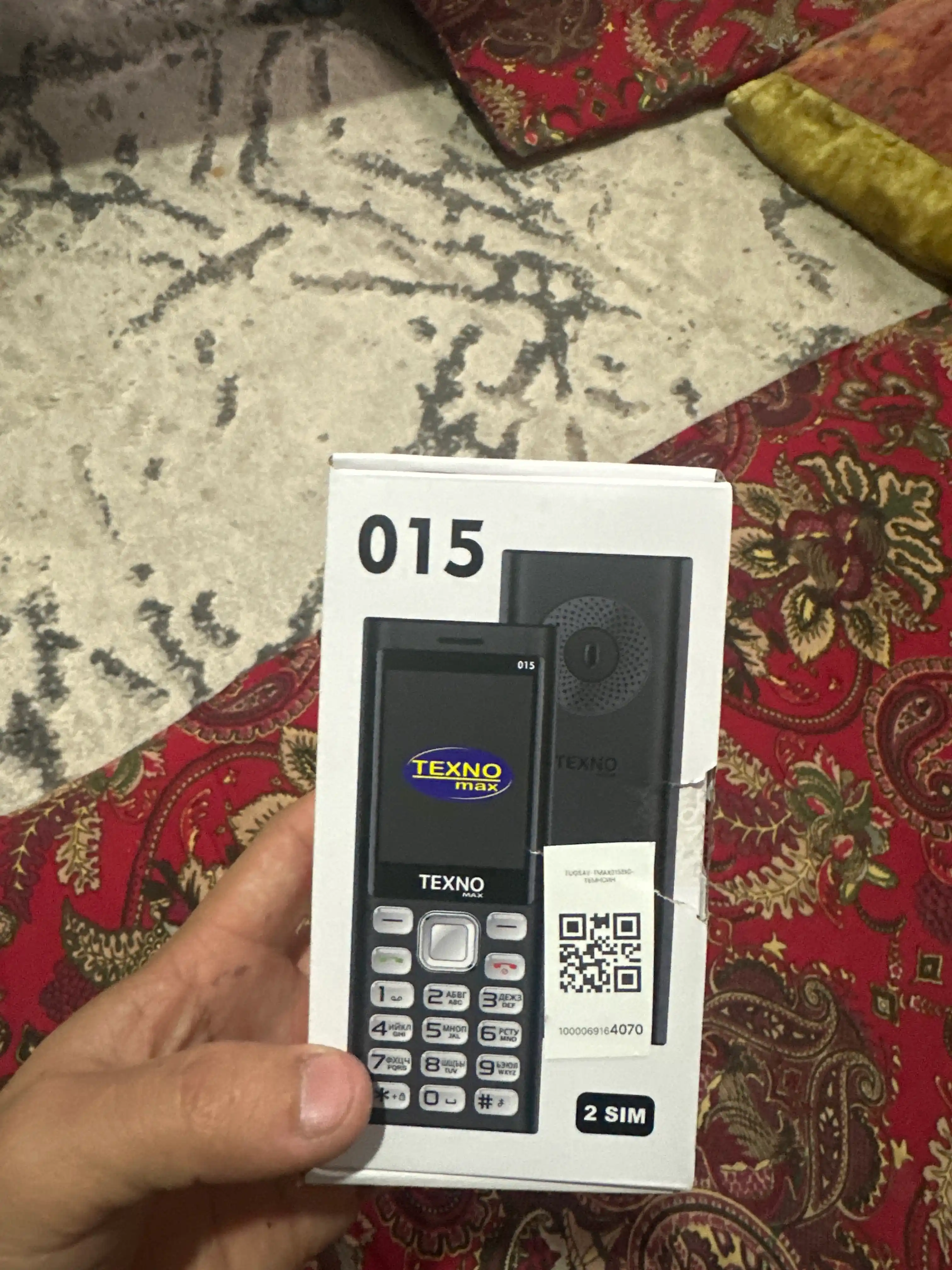Knopkali telefon Texno Max 015
