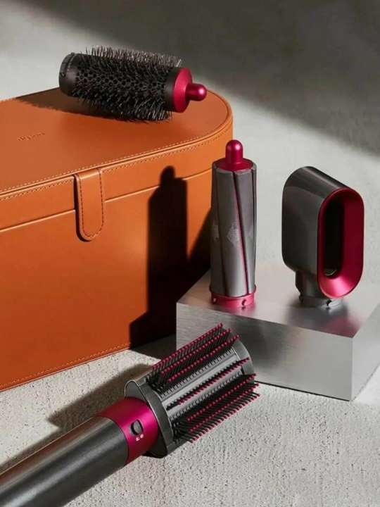 Фен-стайлер Dyson, 5 в 1, для всех типов волос, с кейсом, плойка