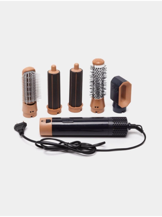 Фен-стайлер Dyson, 5 в 1, для всех типов волос, с кейсом, плойка