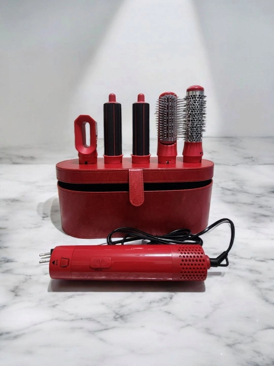 Фен-стайлер Dyson, 5 в 1, для всех типов волос, с кейсом, плойка