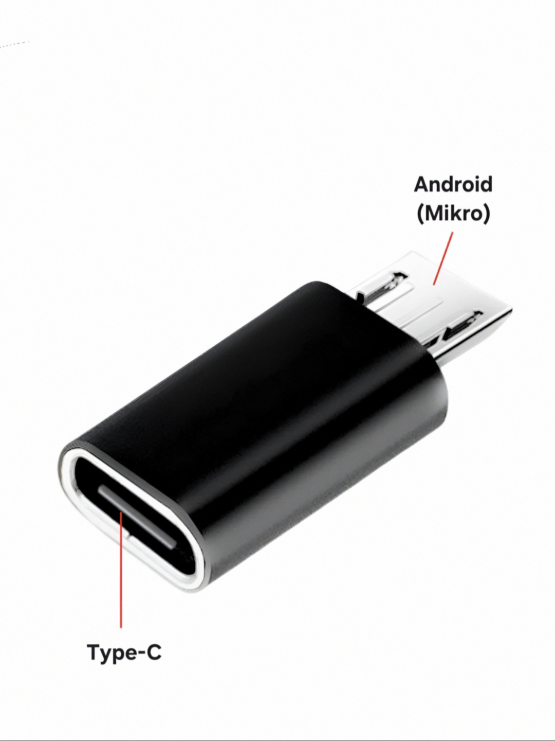 Universal OTG Adapter for Android, Type-C va Lightning malumot uzatish va zaryadlash uchun