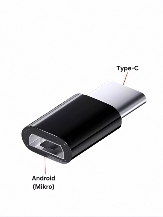 Universal OTG Adapter for Android, Type-C va Lightning malumot uzatish va zaryadlash uchun