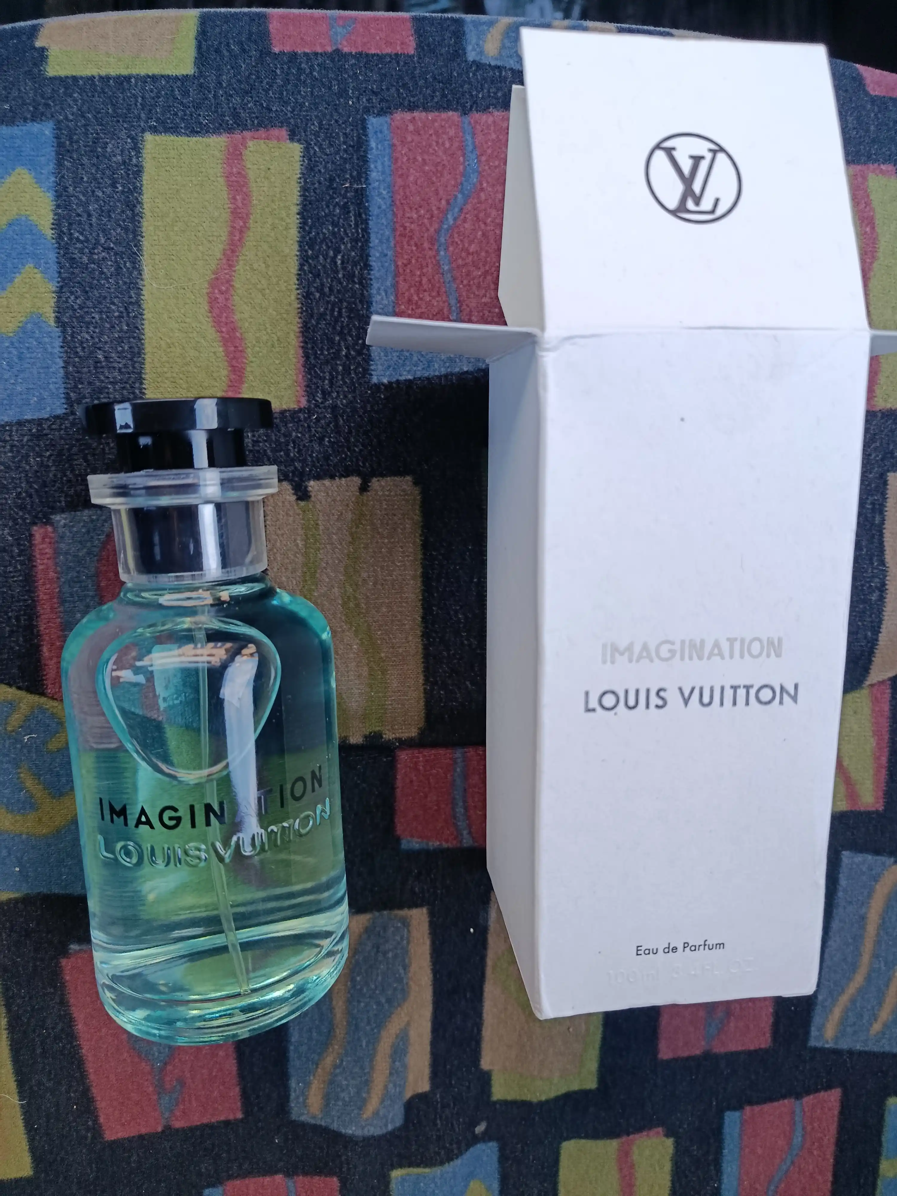 Parfyumlangan suvdan asoslangan Louis Vuitton Imagination, erkaklar uchun, probnikda
