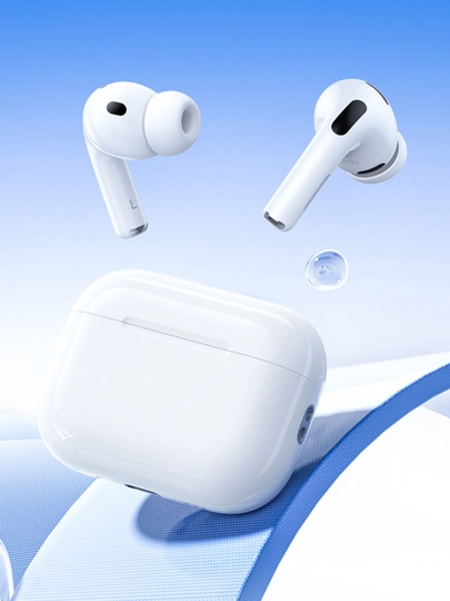 Беспроводные наушники Borofone BW98, BT 6.0, до 4 ч, кейс 300 мАч, Siri, ведущий/ведомый
