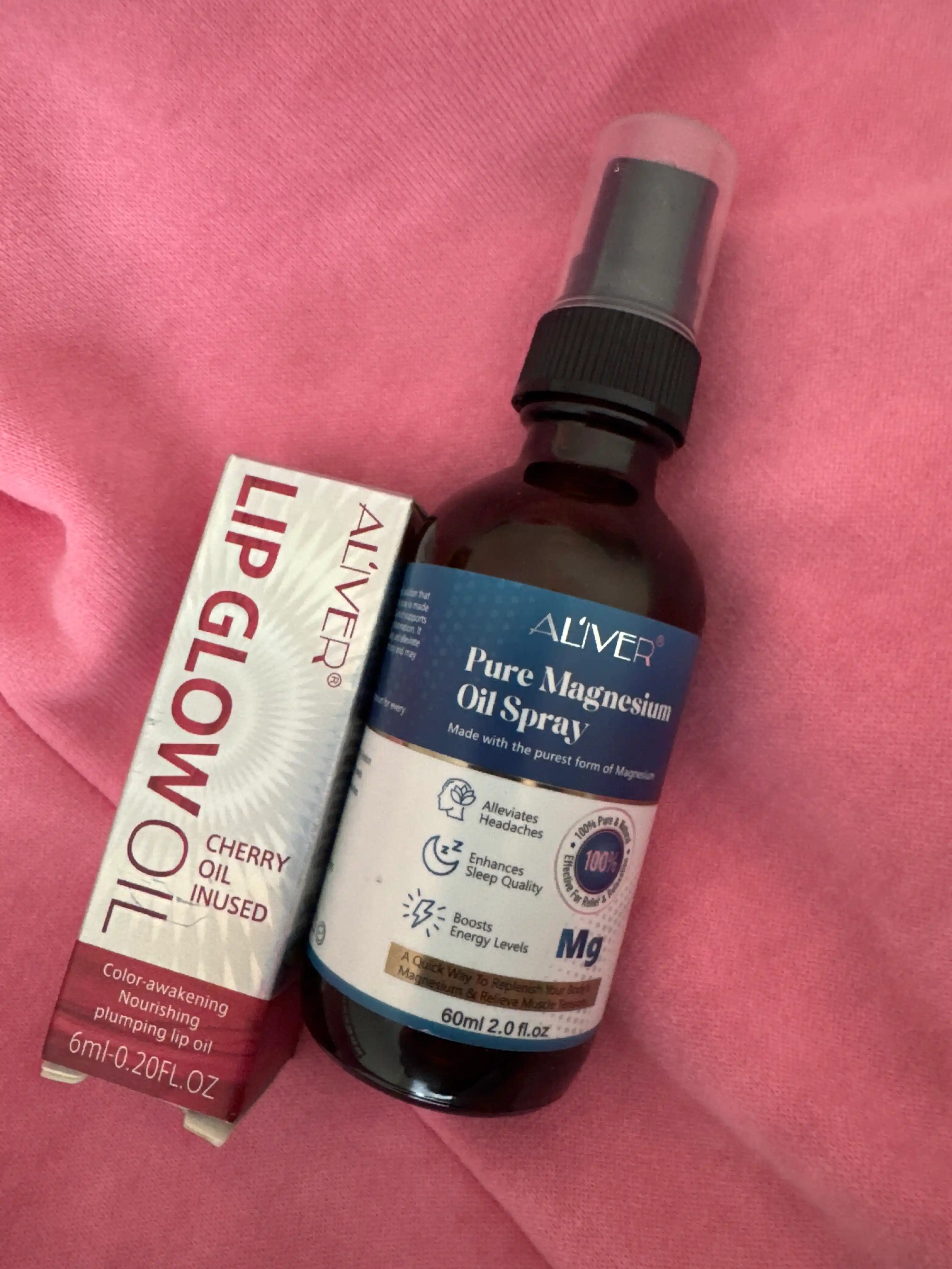 ALIVER sof magniy moyi spreyi, 60 ml, uyquni yaxshilaydi, 100% tabiiy