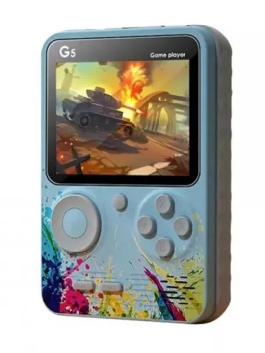 G5 Portativ retro o‘yin konsoli (geymerlar uchun qo‘l o‘yin qurilmasi) - 