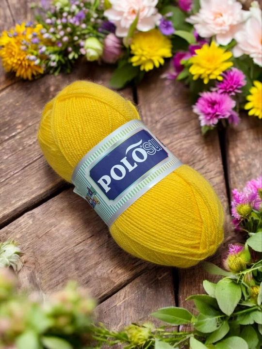 POLO SU Candy Baby, To‘quv ipi, to'quvchilik iplari, 100% akril, 300 m